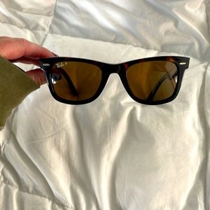 TORTOISE POLARIZED RAY-BAN SUNGLASSES 🕶️